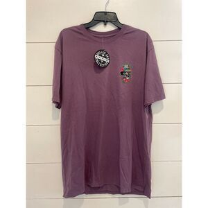 NWT Sullen Art Collective Purple T-Shirt Sz XL Mental Vacation‎